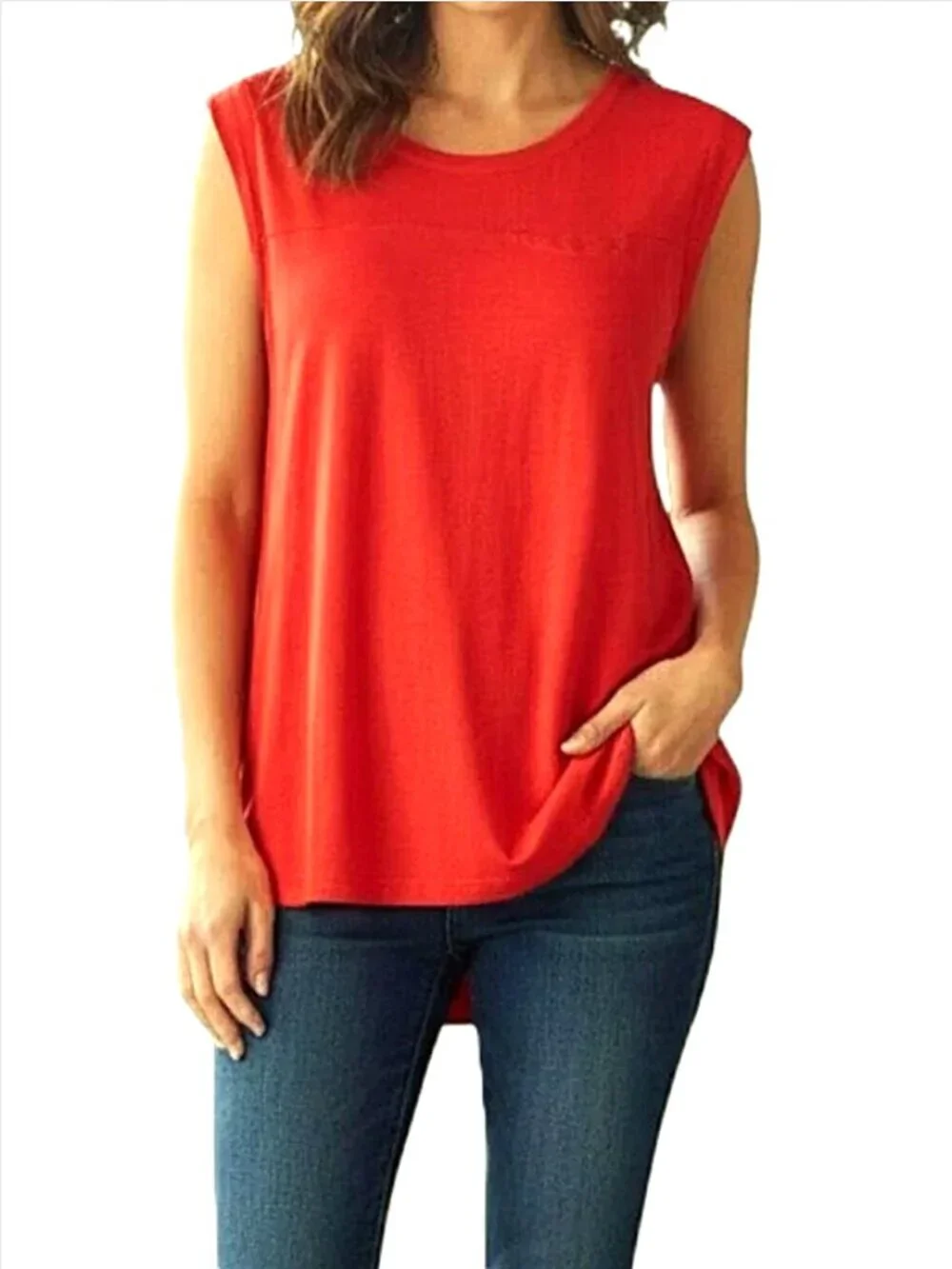 Cabi Orange Style 854 Tank Top size L